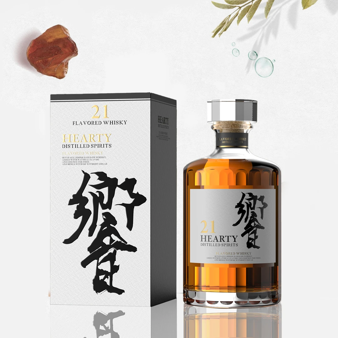 第戎骑士·口向风醇调配型威士忌 700ML 40度 1瓶礼盒装