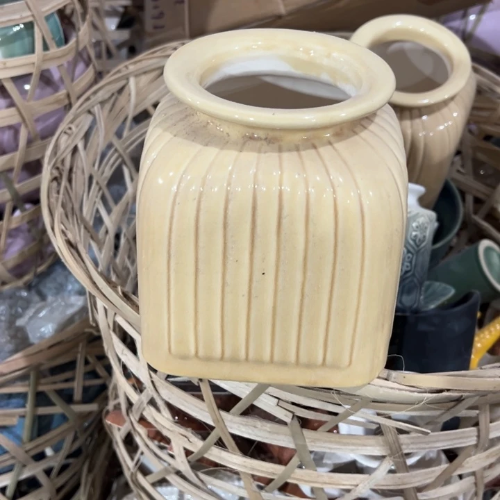 陶瓷花瓶摆件外贸出口微瑕捡漏