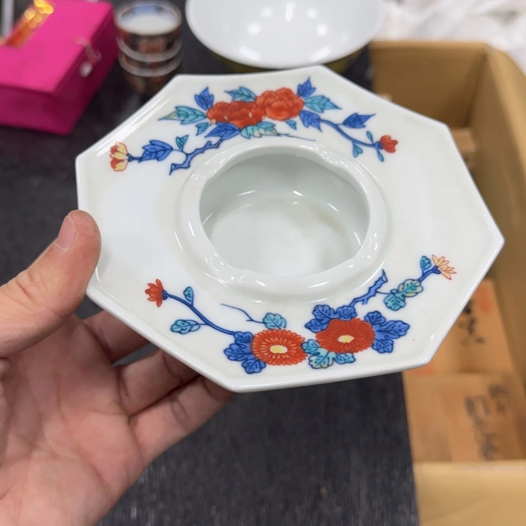 陶瓷日本中古工艺品摆件