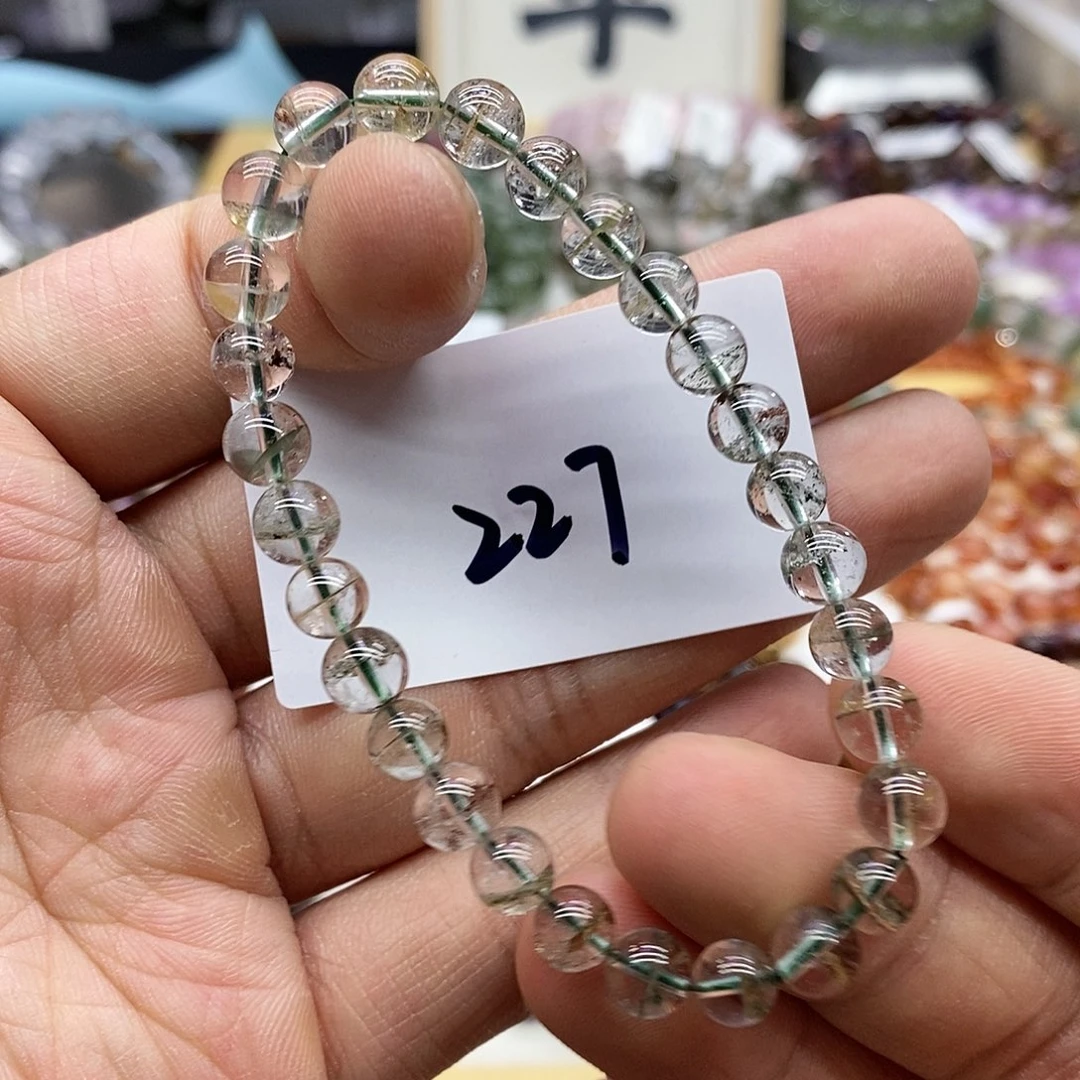 水晶手串未镶嵌天然