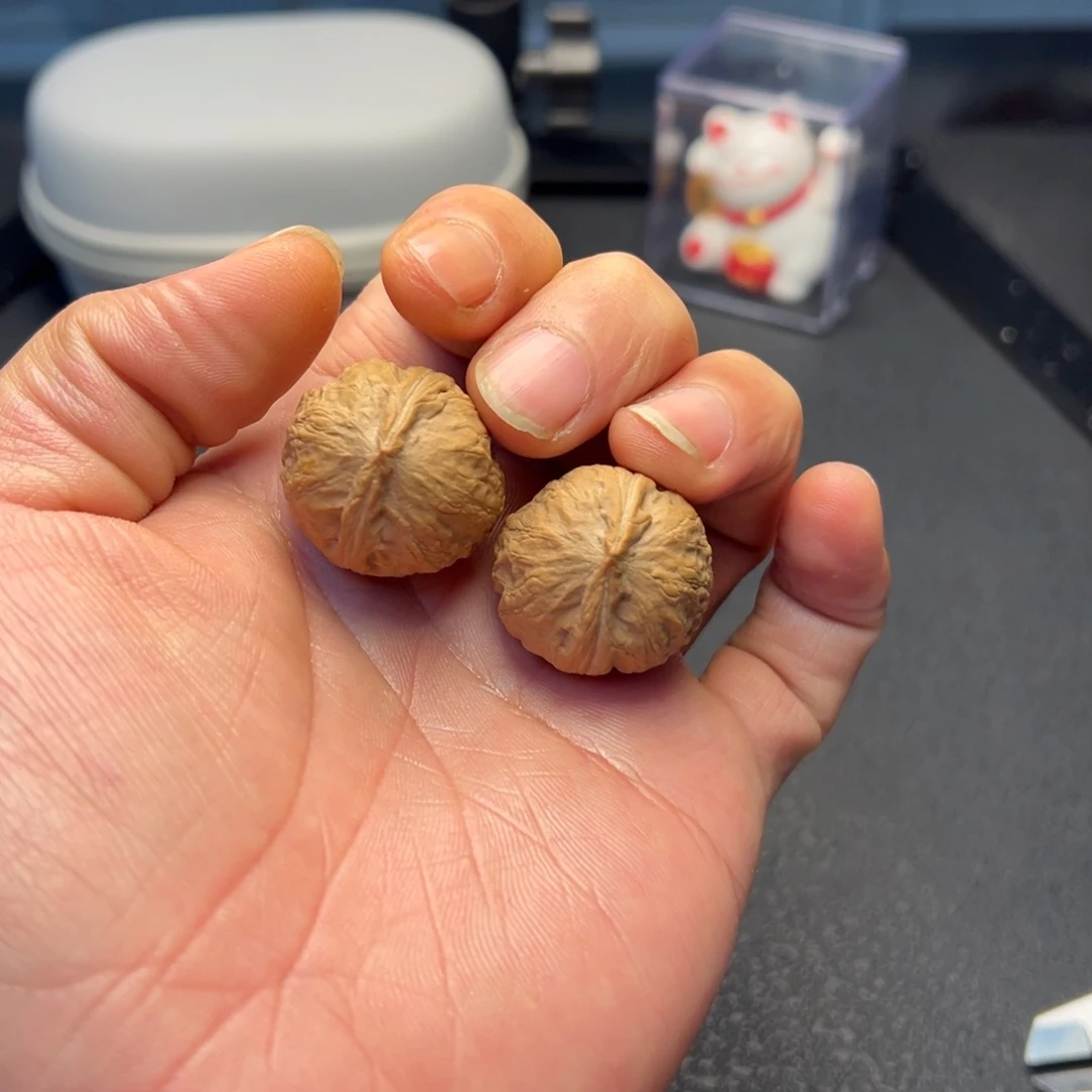 把件文玩核桃小方墩