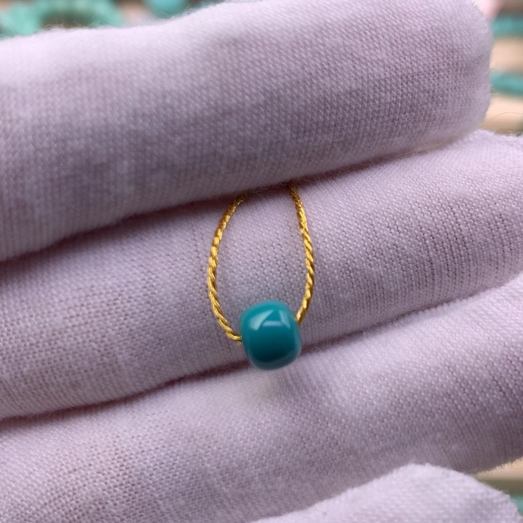 绿松石未镶嵌珠宝奇石5.8*5