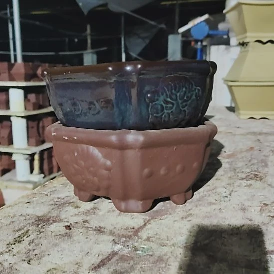 六方高10口径22素1粽1共两个