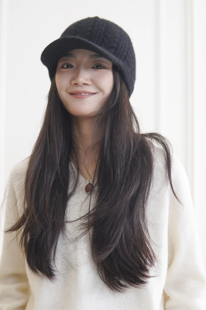 CHUN·「奥斯羊绒针织鸭舌帽」时尚百搭复古韩版休闲设计感小众减龄