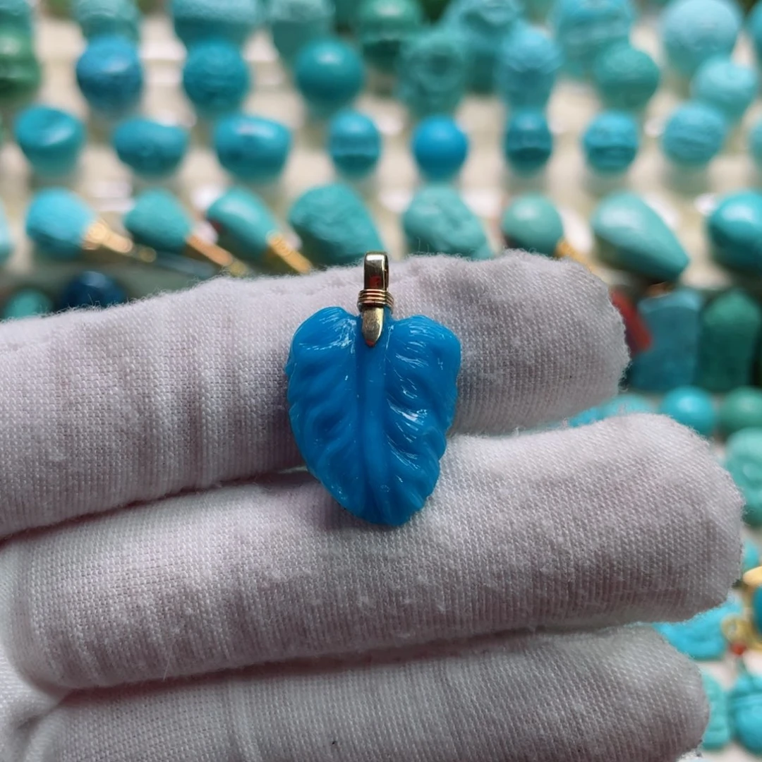 绿松石珠宝奇石未镶嵌