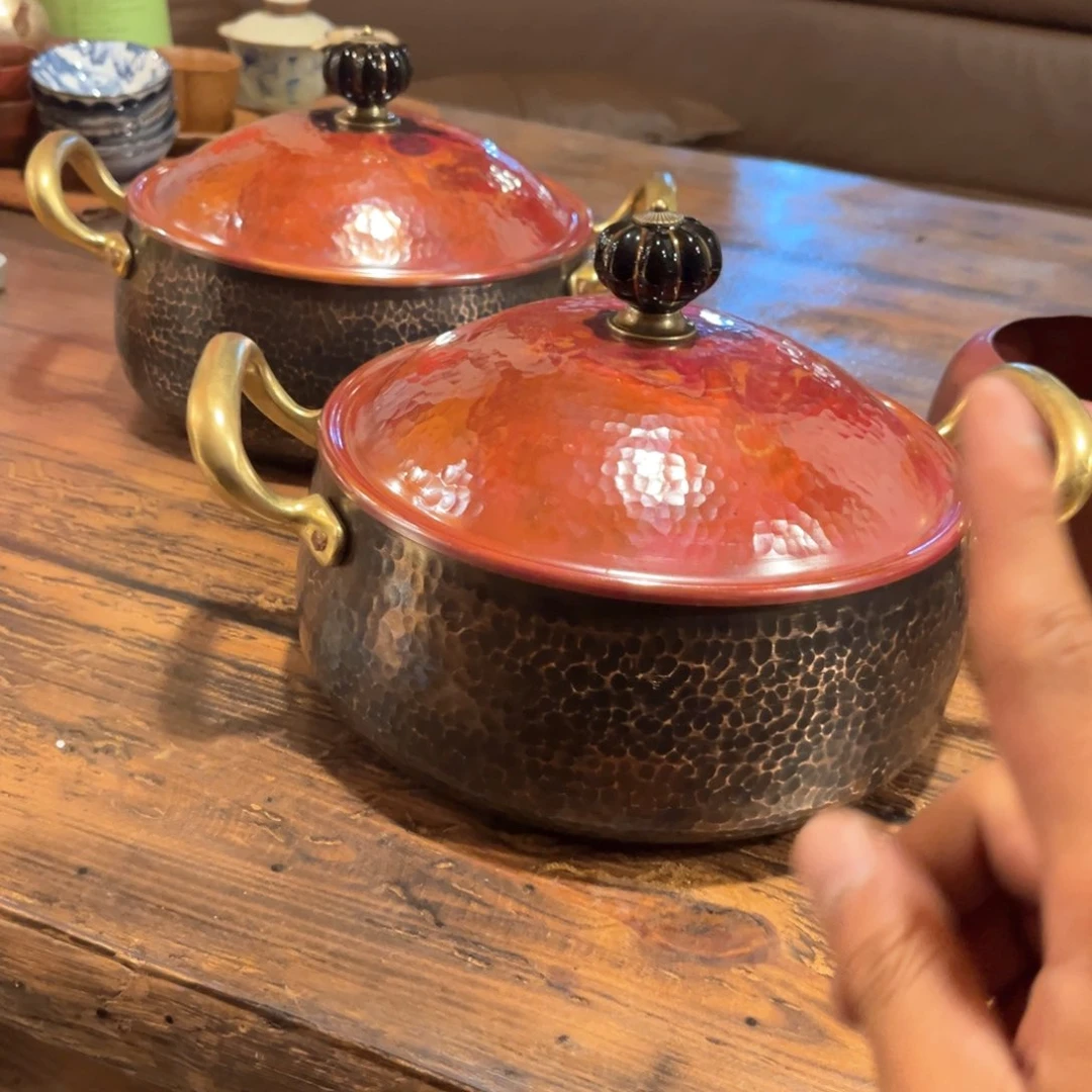 红盖子厚锅手工锻打工艺