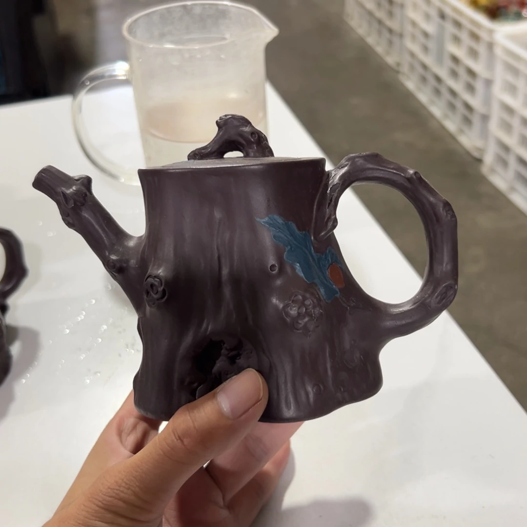 茶壶紫砂老厂紫砂壶一件！