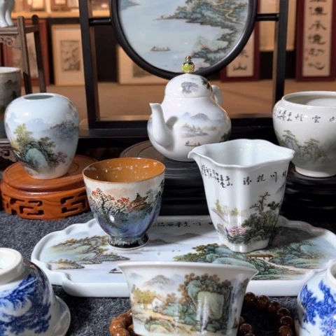 汪派山水嫡传第四代汪沁直播间