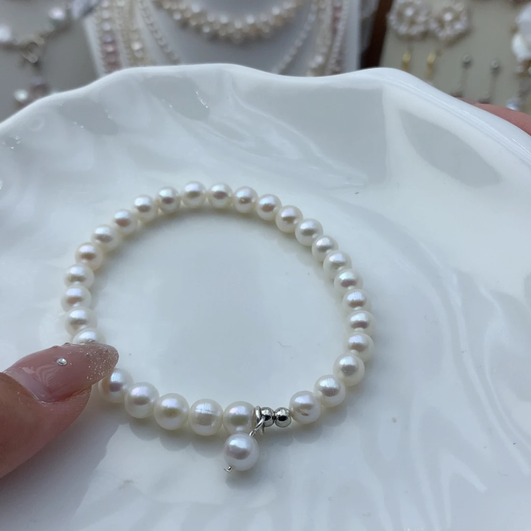 淡水珍珠吊坠(赠链)合金