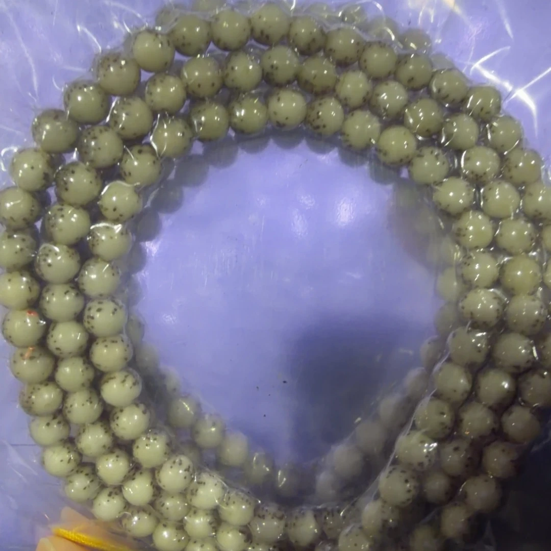 猴头核桃吊坠糯冰长串