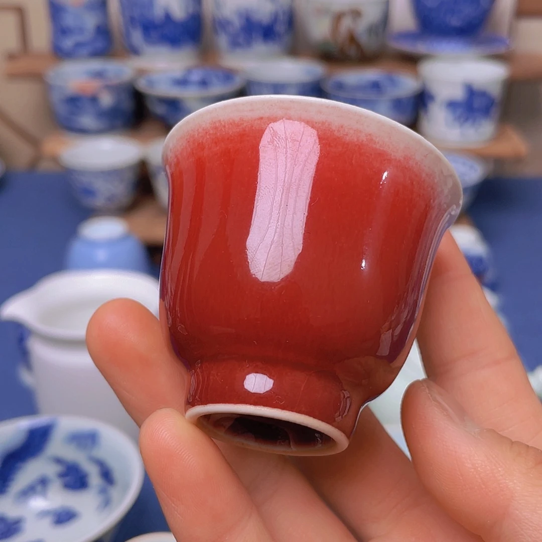 景德镇手工陶瓷茶杯