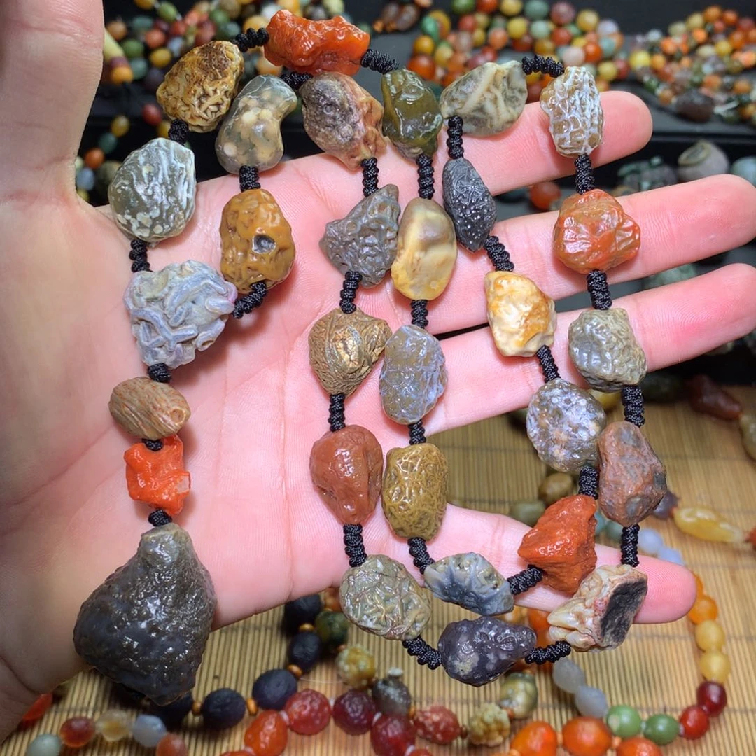 玛瑙/玉髓未镶嵌阿拉善戈壁玛瑙