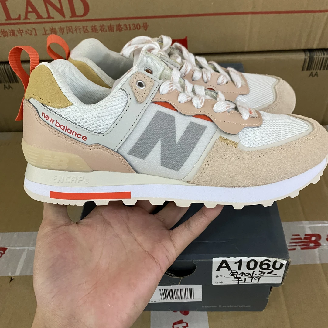 A1060 NEW BALANCE WL574ISE 37码运动鞋直播大瑕疵 无售后
