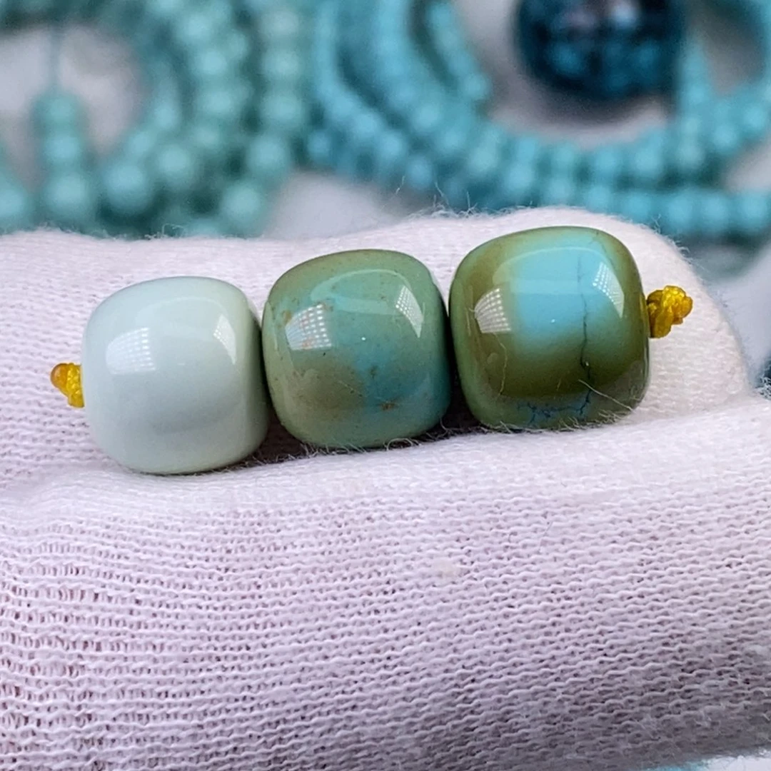 绿松石珠宝半成品未镶嵌