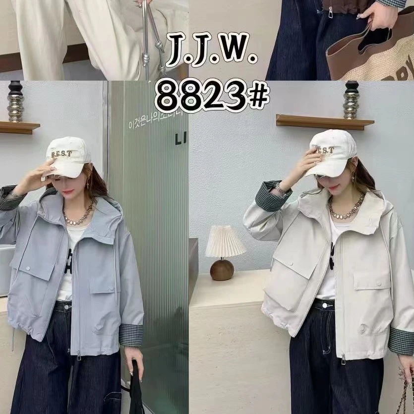 〖铃铛精选〗628帽子休闲口袋时尚外套