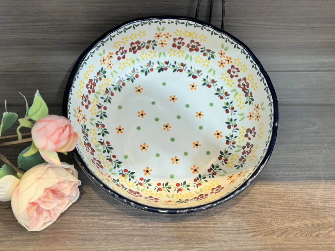 阿勒玛 新疆包邮多彩生活圆盘耐磨轻奢12寸大盘鸡餐盘