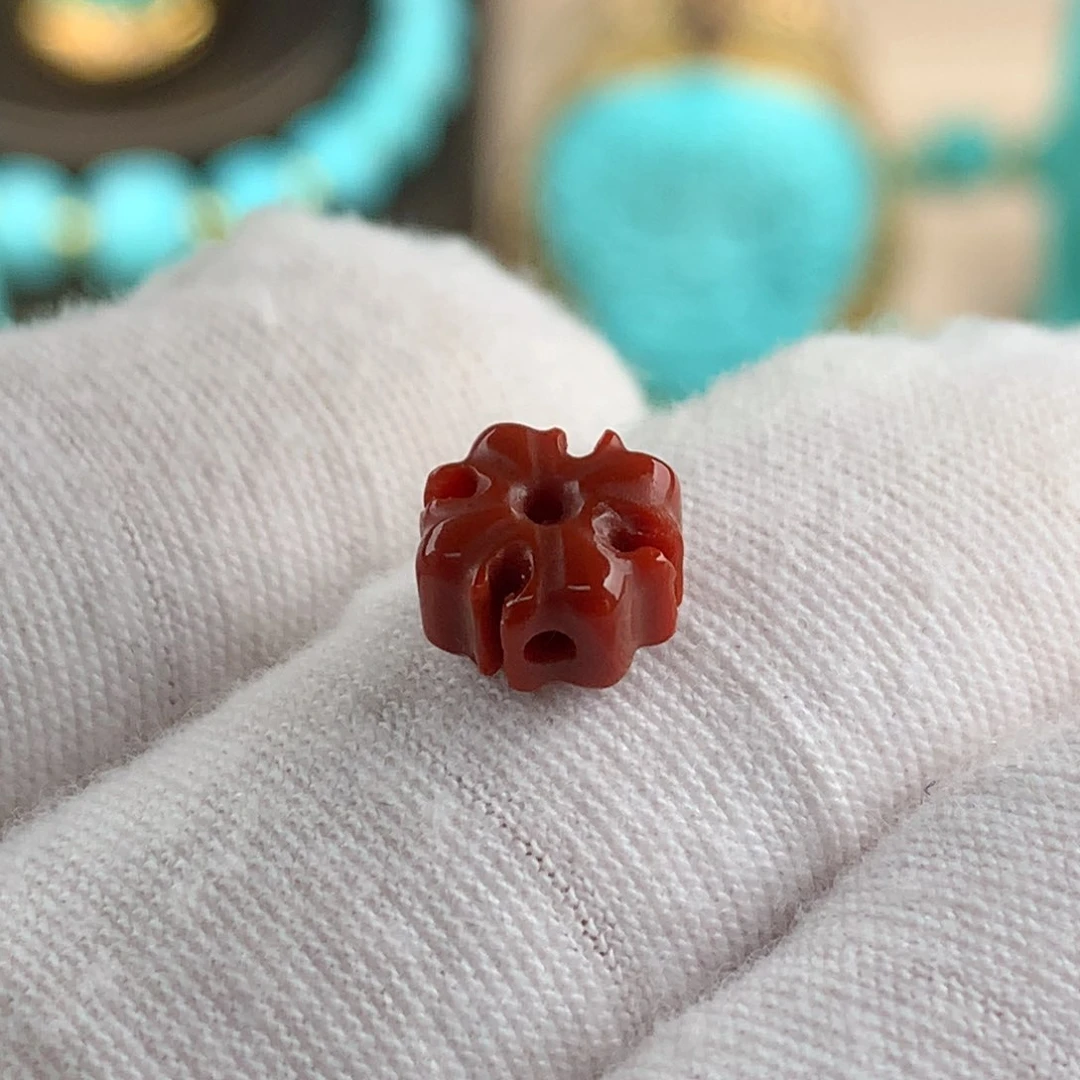 南红玛瑙克罗星卡8+未镶嵌