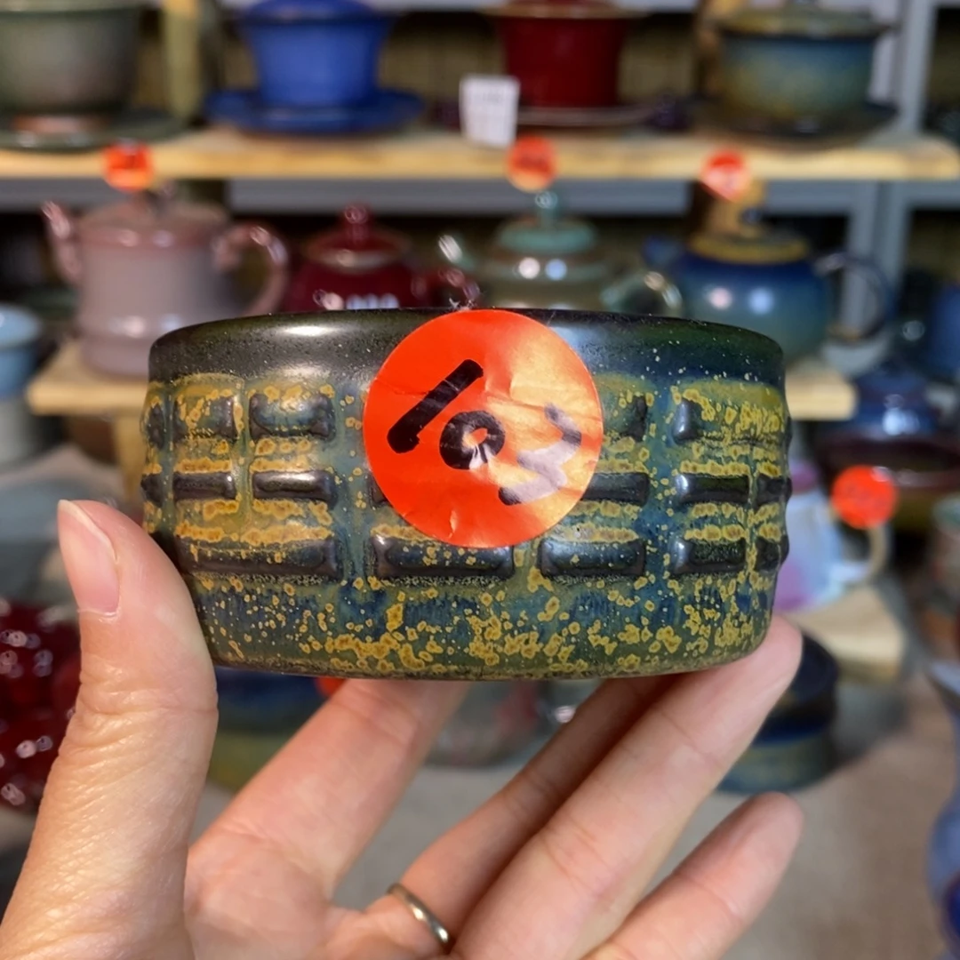 神后钧瓷手工。茶器