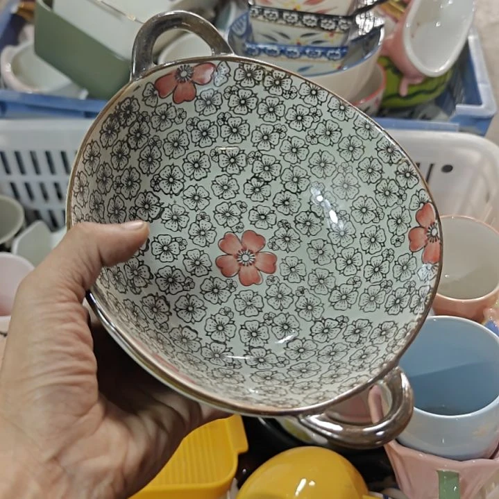 欧式，陶瓷餐具杯碗盘微瑕介意慎拍