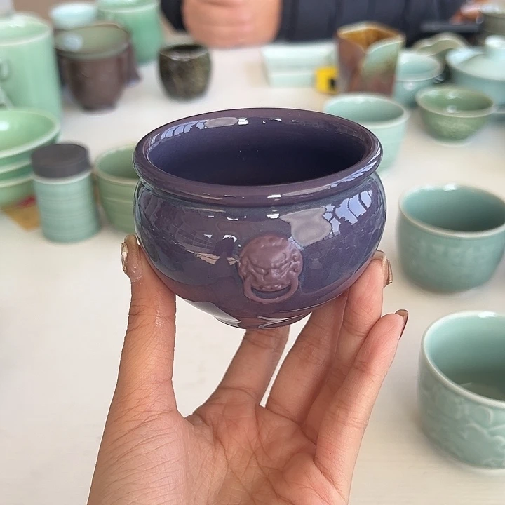 小米茶器龙泉青瓷