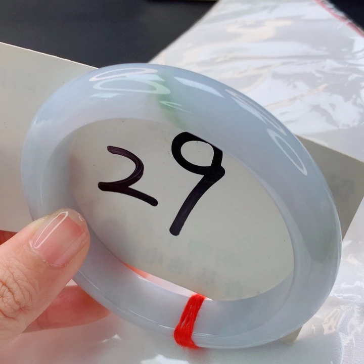 未镶嵌手镯翡翠紫底