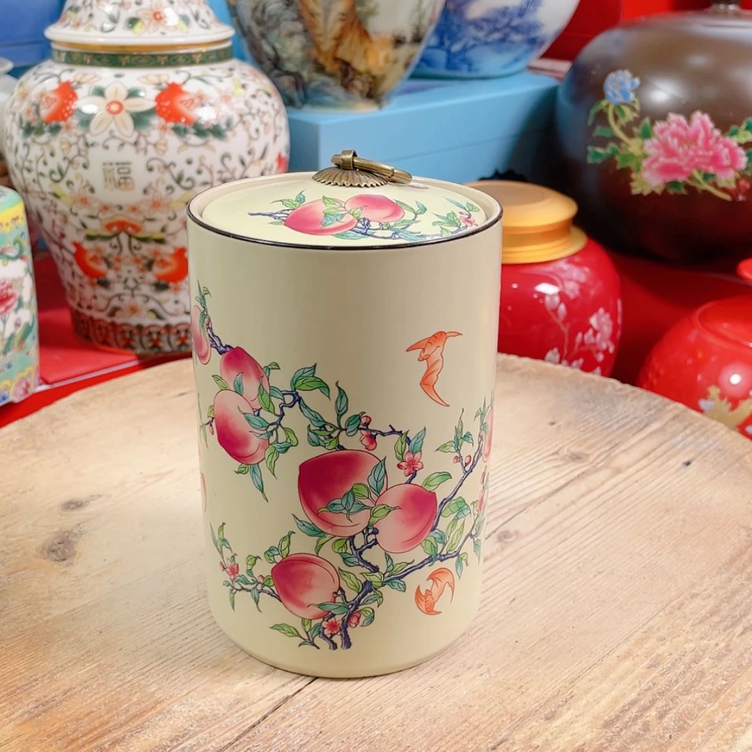 【闪购商品】罐陶瓷茶叶罐密封罐