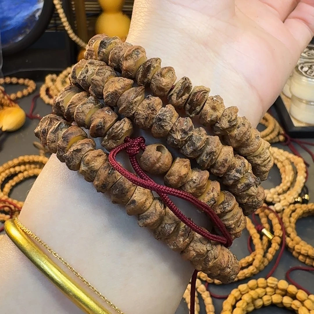 柏香籽/百香籽手串野*