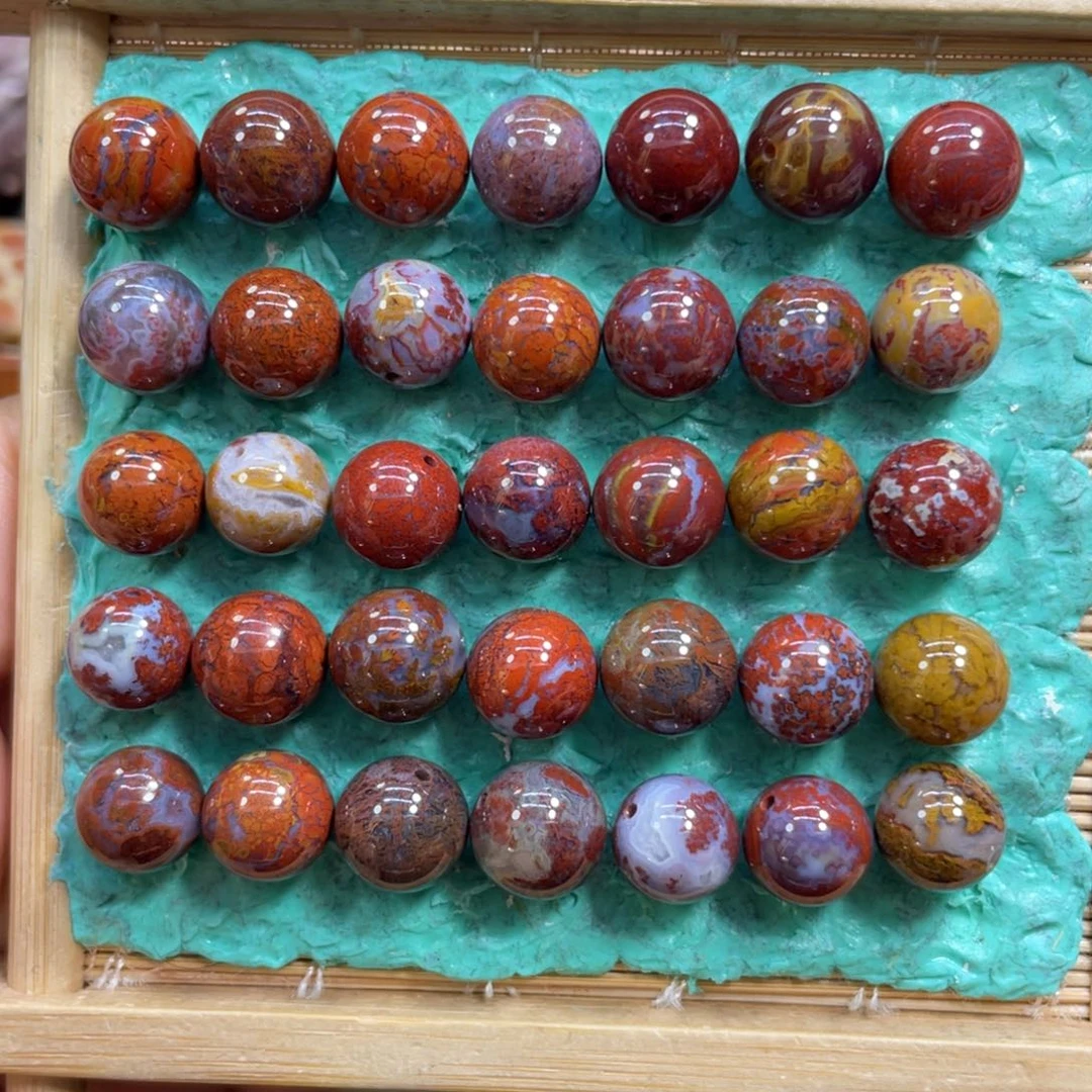硅化玉未镶嵌颈饰意境10米1颗