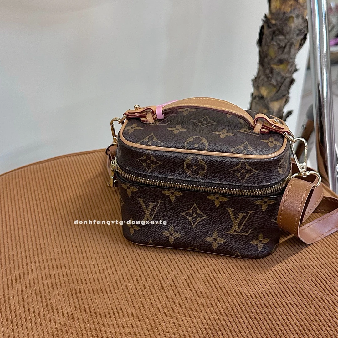 95新 LouisVuitton/路易威登 lv 老花全原盒子手提包
