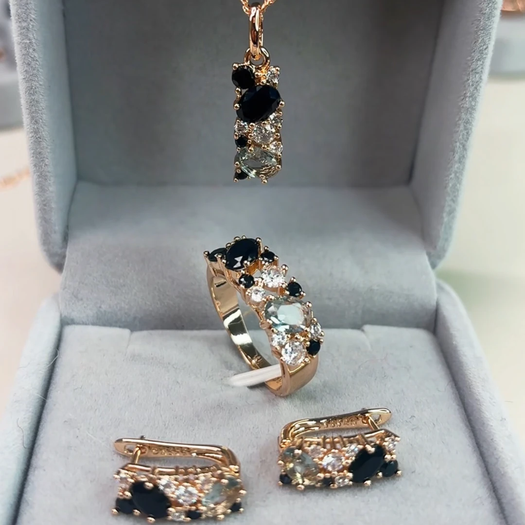 铜合金锆石耳饰 耳扣高冷名媛超闪水钻耳环