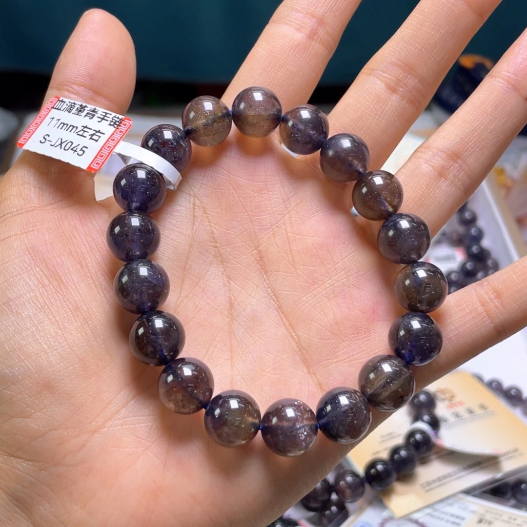 妞***蛋手链堇青石未镶嵌506