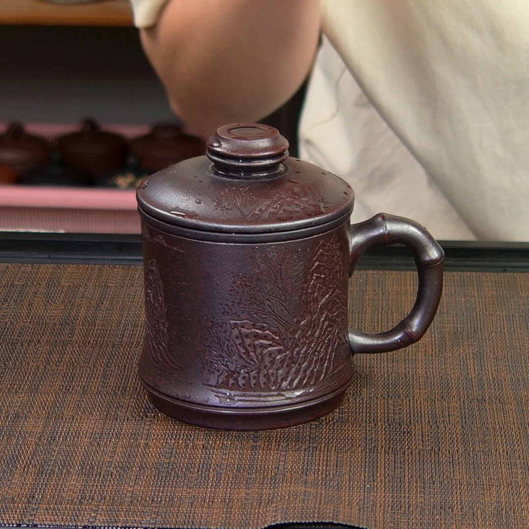 紫砂茶杯高货放漏