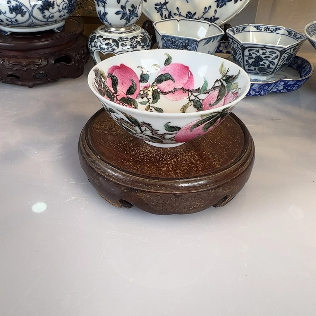 杯子钟新春九桃普洱杯