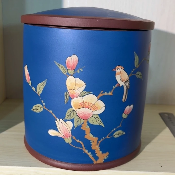 用***9紫砂茶叶罐精品紫砂茶叶罐
