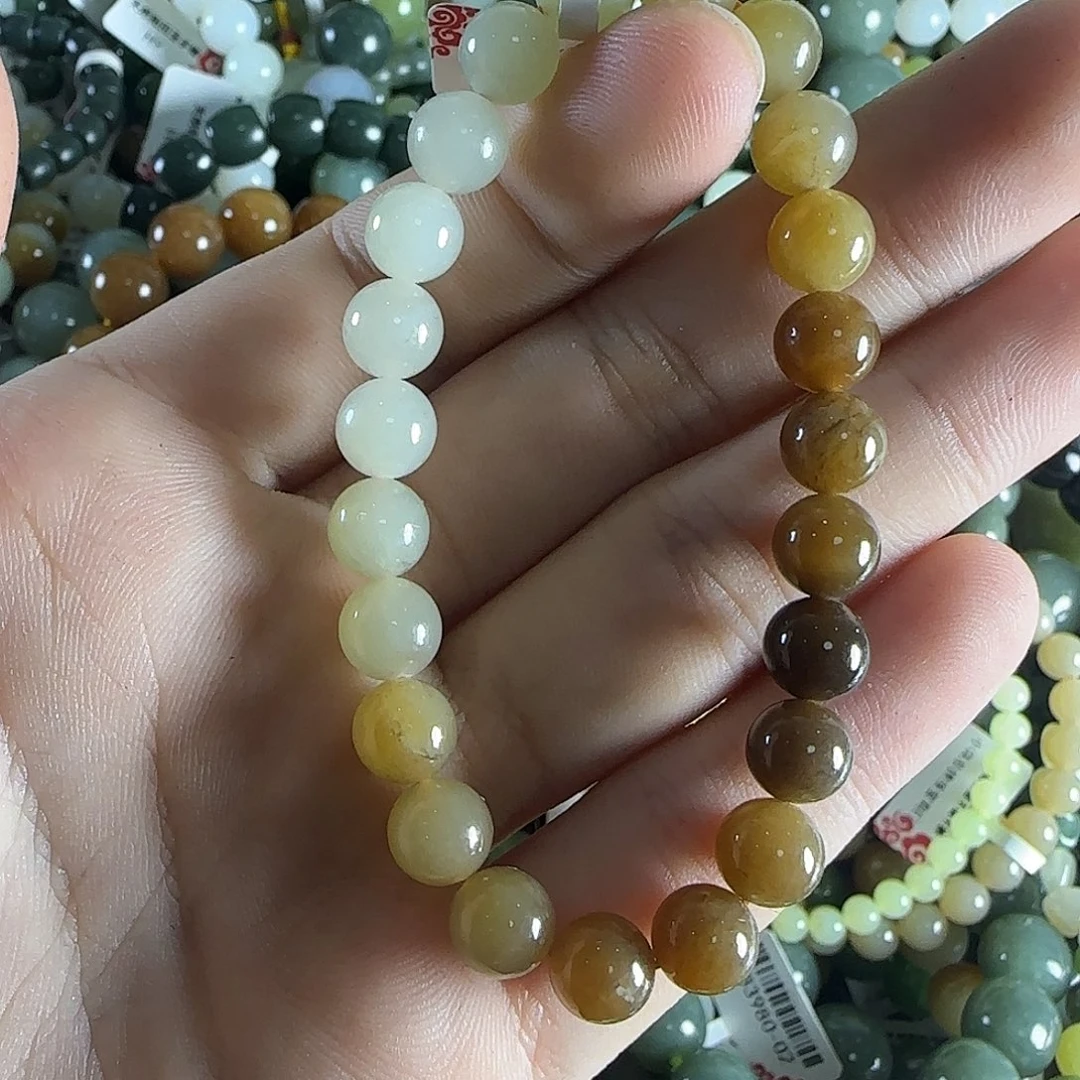 和田玉手链未镶嵌81