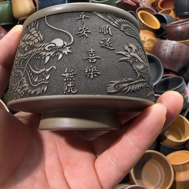茶杯紫砂全手工制作工艺