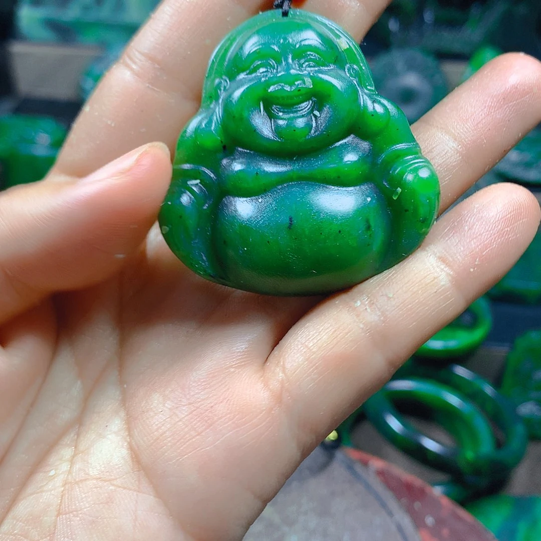 和田玉（碧玉）未镶嵌颈饰