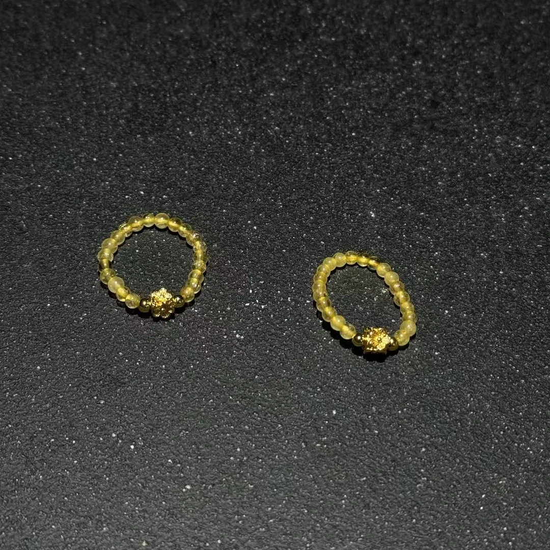 【云橙珠宝】金发晶戒指DS091904-多样性发其一