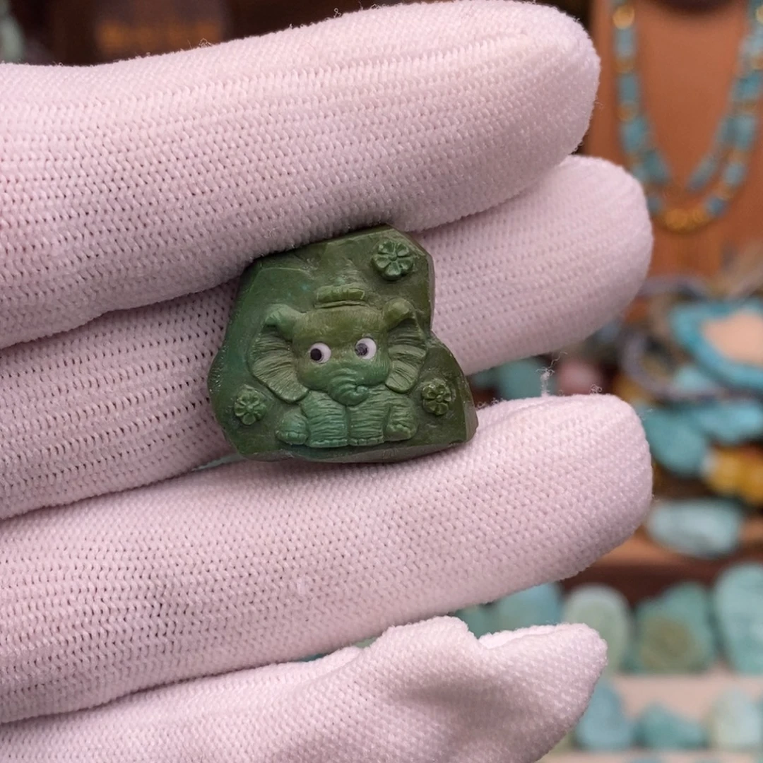 绿松石未镶嵌配饰