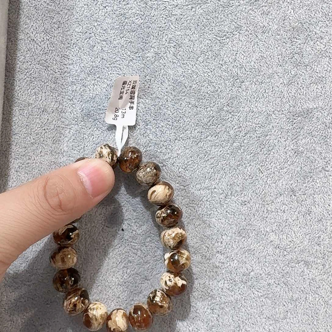 浩***乐手链琥珀未镶嵌溶洞 13