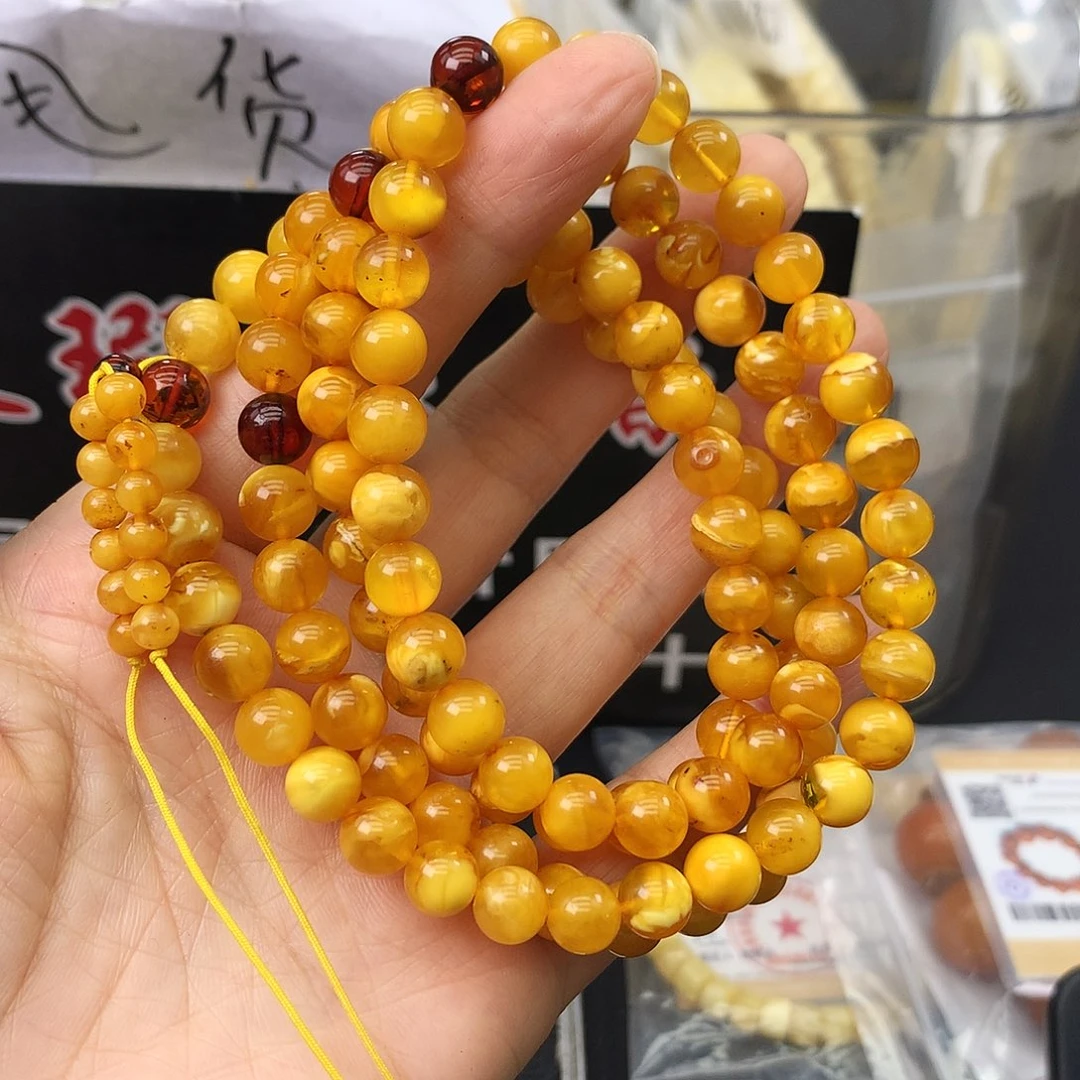 琥珀未镶嵌珠宝奇石