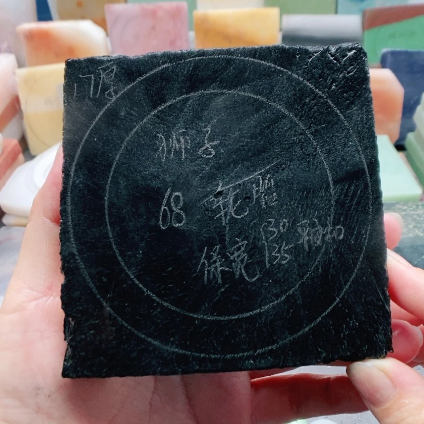 【闪购商品】黑曜岩未镶嵌手镯开****宝定制