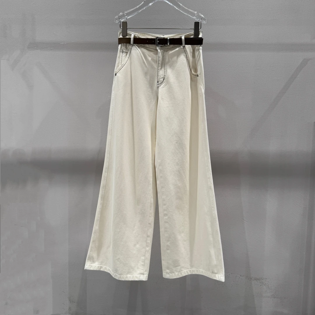 浅色牛仔裤25年春款休闲直筒牛仔裤3224