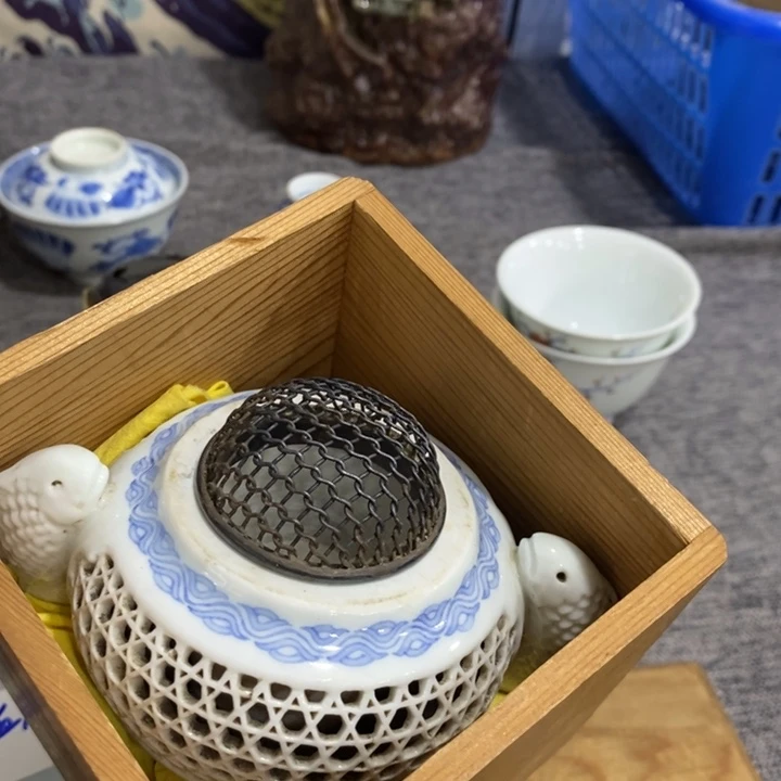 紫砂茶杯老*妈非常漂亮好看的碗