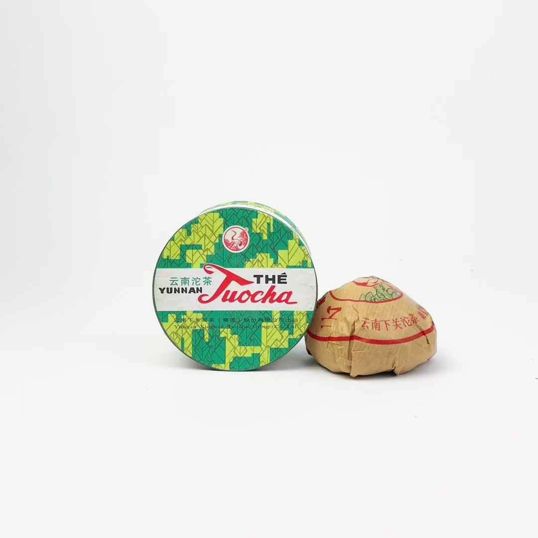 【拍5得6】2010年下关茶厂FT销法沱100克干仓正品普洱熟茶