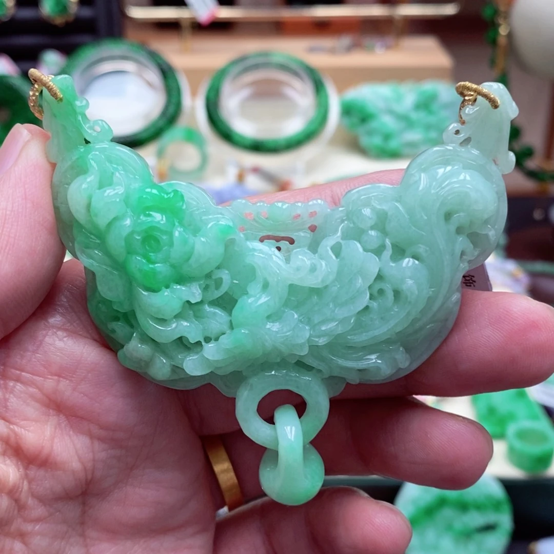 颈饰未镶嵌翡翠翡翠吊坠