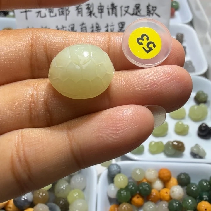 未镶嵌和田玉珠宝半成品