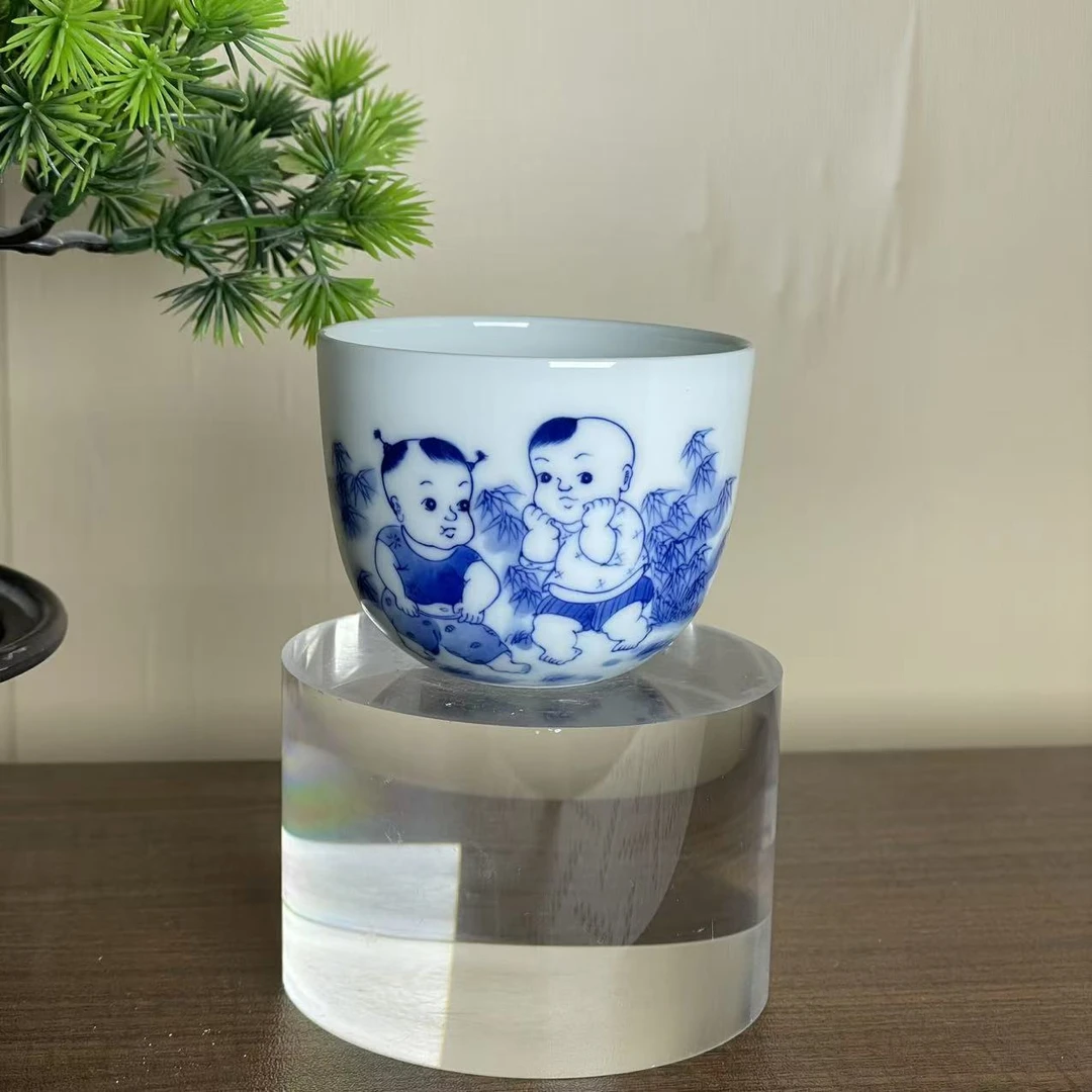 戴窑 童趣缸杯 DY058