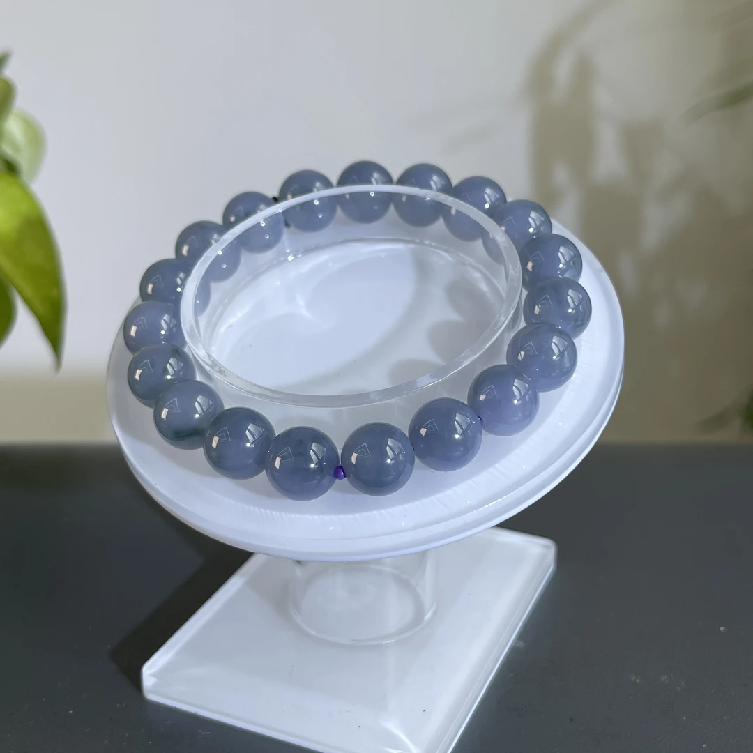 JGB09-176  天然缅甸A货翡翠  翡翠手串