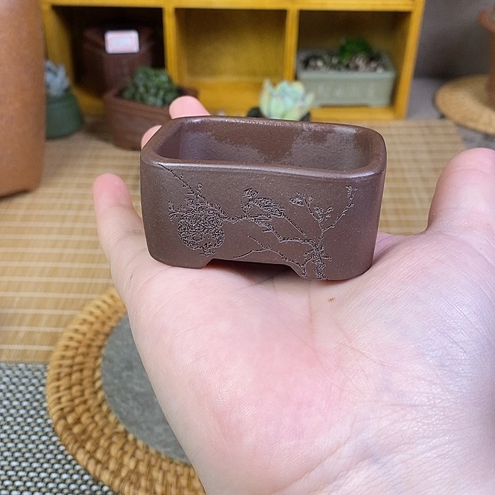 宜兴紫砂精品花盆